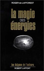 Cover of: La magie des énergies