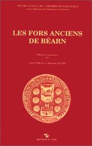 Cover of: Les Fors anciens de Bearn (Collection Sud)
