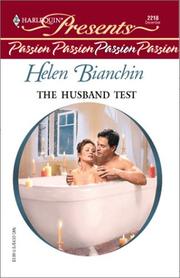 Cover of: Husband Test (Presents Passion)