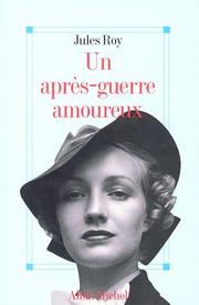 Cover of: Un après-guerre amoureux