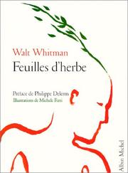 Cover of: Feuilles d'herbe by Walt Whitman, Michele Ferri