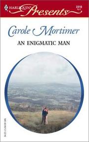 Cover of: An Enigmatic Man by Carole Mortimer