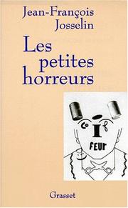 Cover of: Les petites horreurs: roman