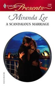 Cover of: A Scandalous Marriage