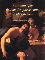 Cover of: La musique, de tous les passetemps le plus beau--: hommage à Jean-Michel Vaccaro