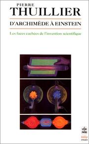 Cover of: D'Archimède à Einstein