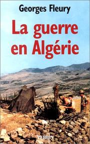 Cover of: La guerre en Algerie