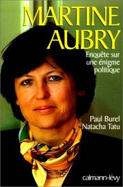 Martine Aubry by Paul Burel