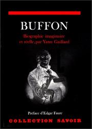 Cover of: Buffon by Yann Gaillard