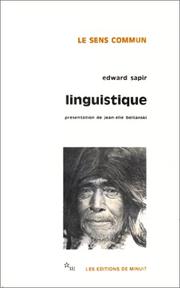 Cover of: Linguistique
