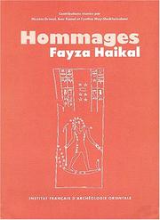 Cover of: Hommages à Fayza Haikal