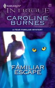 Cover of: Familiar Escape: A Fear Familiar Mystery