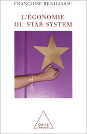 Cover of: L' économie du star-system