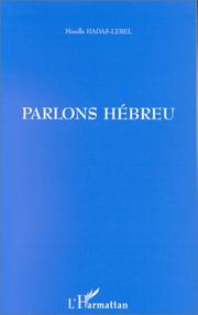 Cover of: Parlons hébreu
