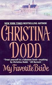Cover of: My favorite bride by Christina Dodd.
