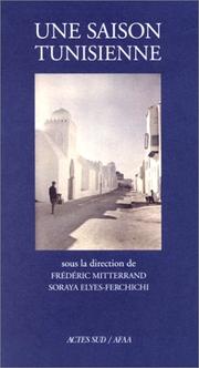 Cover of: Une saison tunisienne