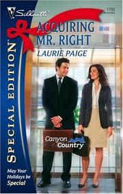 Cover of: Acquiring Mr. Right