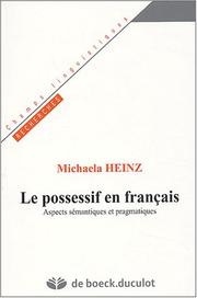 Le possessif en français by Michaela Heinz