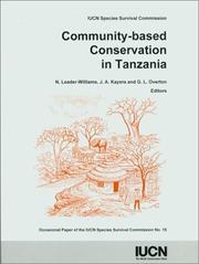 Community-based conservation in Tanzania : proceedings of a workshop held in February 1994