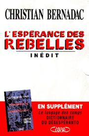 Cover of: Dictionnaire du désespéranto : le langage des camps