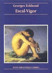Escal-Vigor by Georges Eekhoud