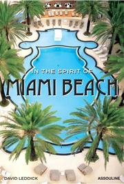 Cover of: In the Spirit of Miami Beach