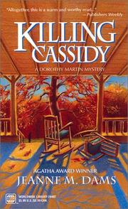 Cover of: Killing Cassidy