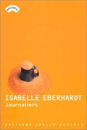 Diaries by Isabelle Eberhardt