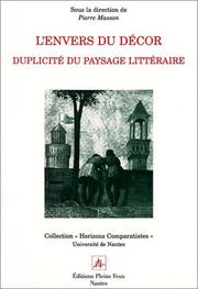 Cover of: L' envers du décor: duplicité du paysage littéraire