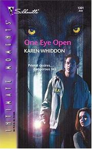 Cover of: One eye open by Karen Whiddon