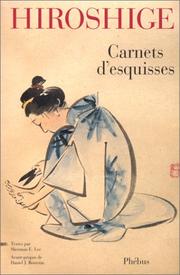 Cover of: Hiroshige : Carnets d'esquisses