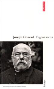 Cover of: L'Agent secret by Joseph Conrad
