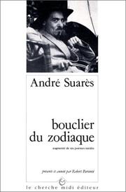 Cover of: Bouclier du zodiaque: augmenté de six poèmes inédits