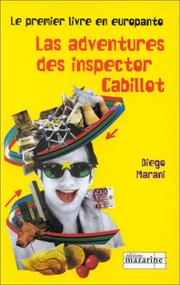 Cover of: Las adventures des inspector Cabillot by Diego Marani