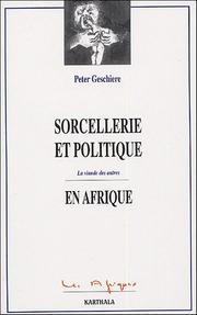 Cover of: Sorcellerie et politique en Afrique: la viande des autres