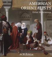 Cover of: Orientalists: the American School