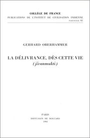 Cover of: La délivrance, dès cette vie: jīvanmukti
