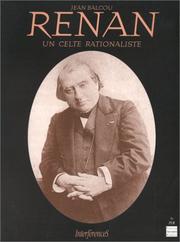 Cover of: Renan: Un celte rationaliste (Collection Interferences)