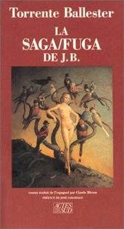 Cover of: La saga/fuga de J. B.