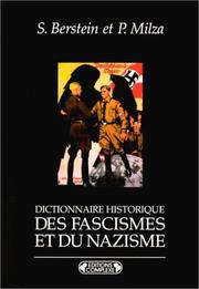 Cover of: Dictionnaire historique des fascismes et du nazisme