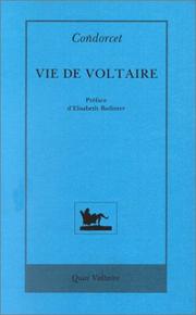 Cover of: Vie de Voltaire