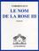Cover of: Le Nom de la rose