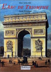 Cover of: L' Arc de triomphe