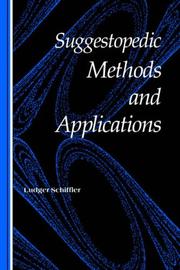 Suggestopedic methods and applications by Ludger Schiffler