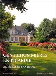 Cover of: Gentilhommières en Picardie.