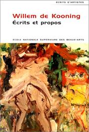 Cover of: Ecrits et propos