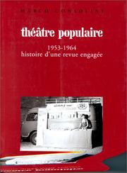 Théâtre populaire, 1953-1964 by Marco Consolini