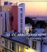 Cover of: Le XXe arrondissement by textes réunis par François Gasnault et Jean-Philippe Dumas ; avec la collaboration de Béatrice de Andia ... [et al.].