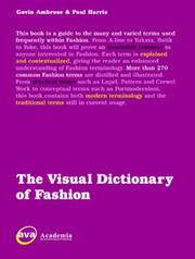 Cover of: The Visual Dictionary of Fashion Design (Reference)