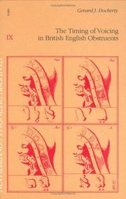 Cover of: The timing of voicing in British English obstruents